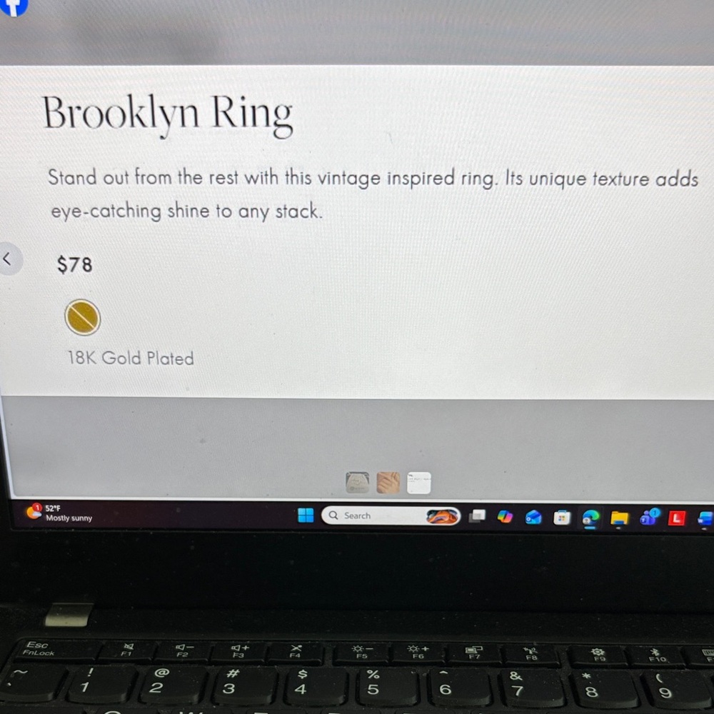 Gorjana Brooklyn Ring - Picture 3 of 3